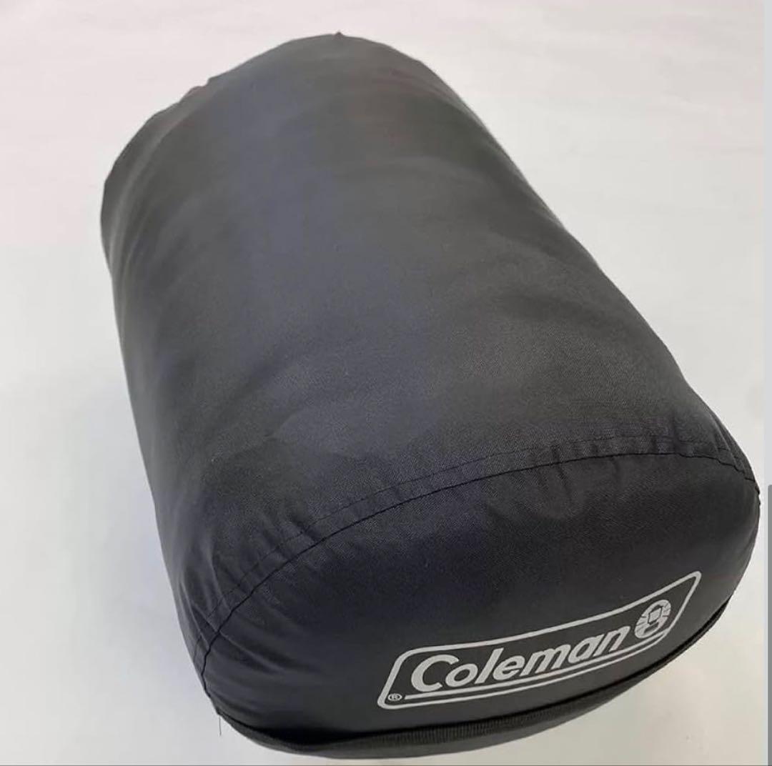 Colemanマミー型寝袋 黒/グレー 合成繊維