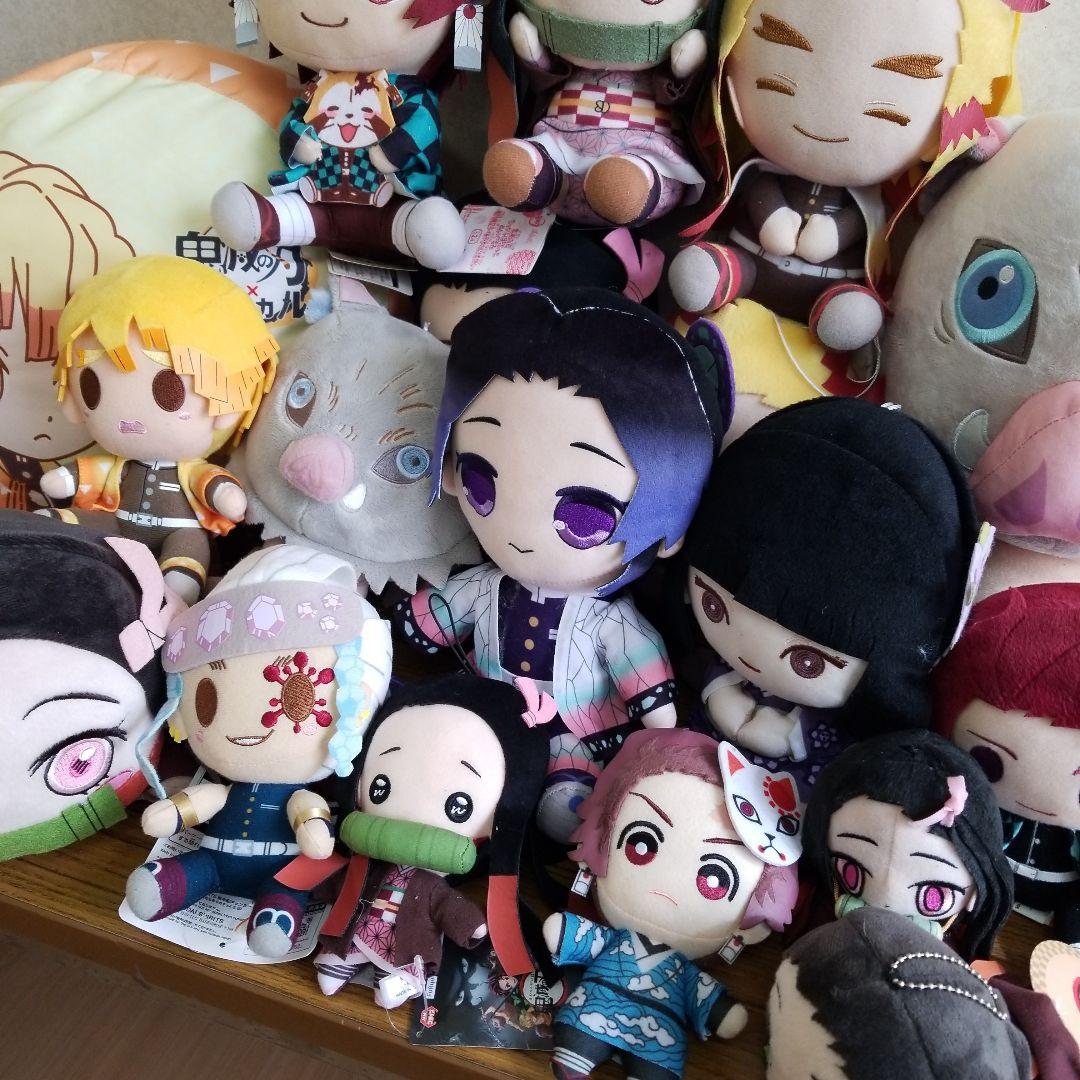 ◆ 鬼滅の刃 ◆ ぬいぐるみ 18品 　　　ぽふっとぬいぐるみ　ちょこのっこ