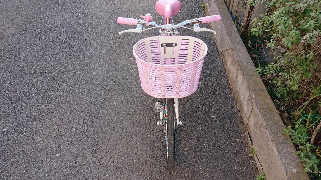 引取限定　ブリヂストン　エコパル　20インチ　ピンク オマケつき