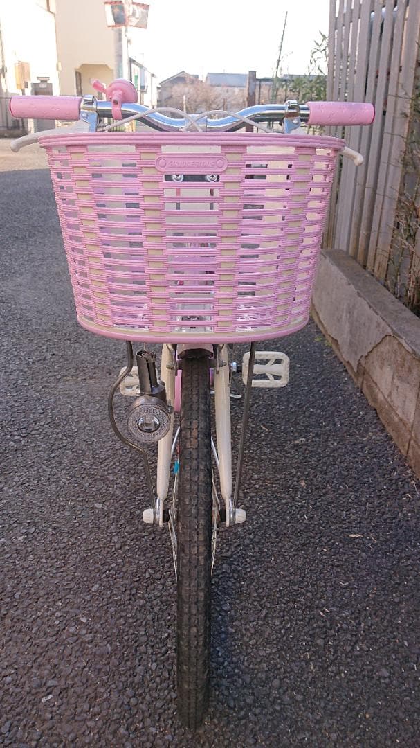引取限定　ブリヂストン　エコパル　20インチ　ピンク オマケつき
