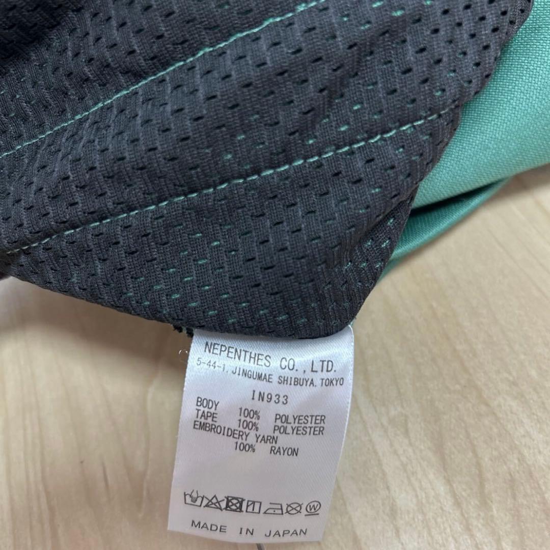 美品　ニードルズ トラックパンツジャージ　S グリーン　刺繍ロゴ バタフライ　蝶