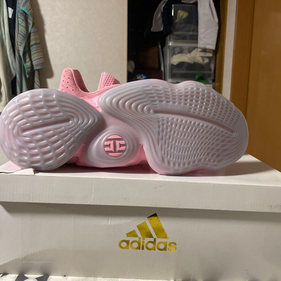 adidas ピンク バスケットボールシューズ サイズ 33cm