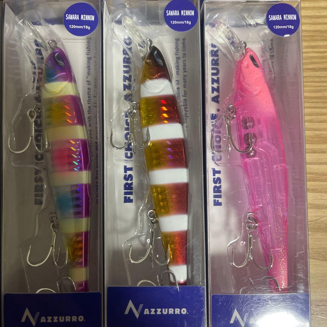 アズーロ サワラミノー　全６色セット