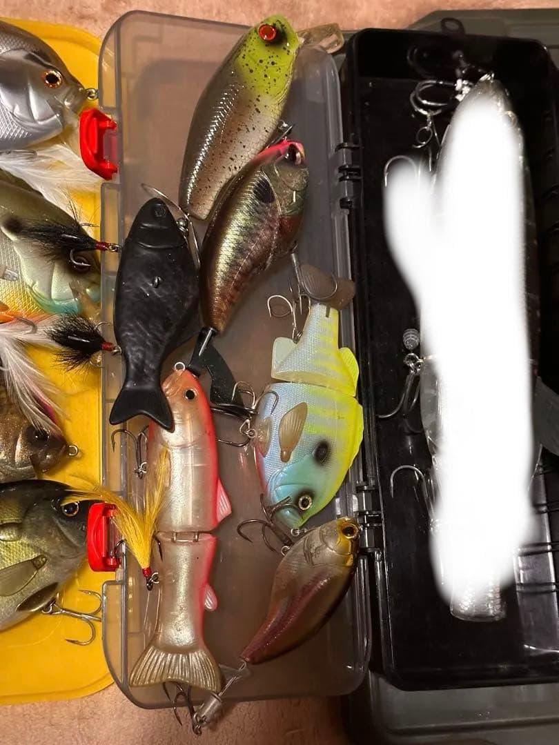 バス釣り引退セットデプススライドスイマー250 ブルーシューター190160など