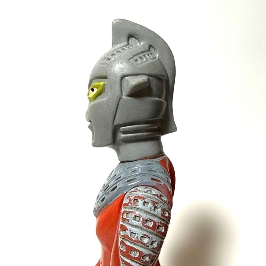 当時物 マルサン450 サイズ ウルトラセブン ソフビ 並品