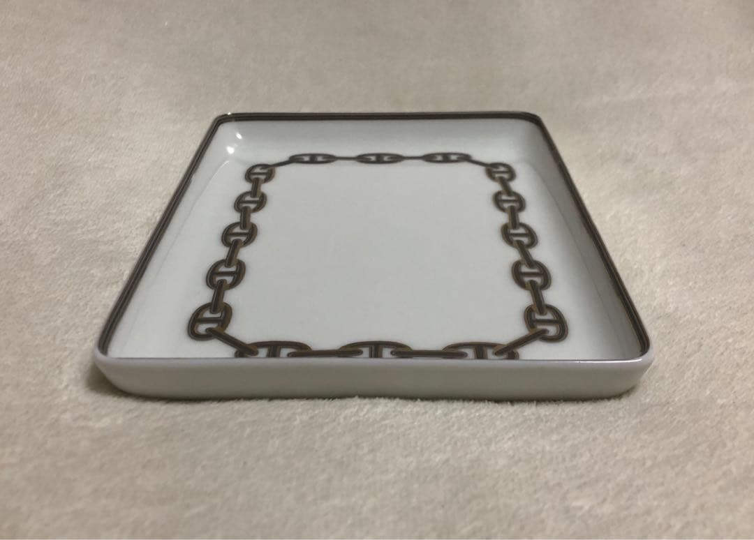 美品 正規品 Hermès エルメス シェーヌダンクル プレート お皿 ハート