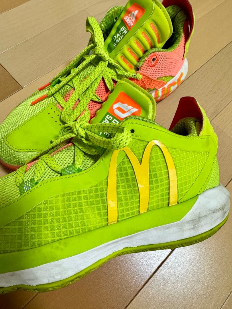adidas dame 6 アディダス デイム マクドナルド　24.5cm