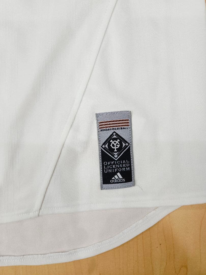 【刺繍タイプ】読売ジャイアンツ　原辰徳 ユニフォーム　Oサイズ adidas