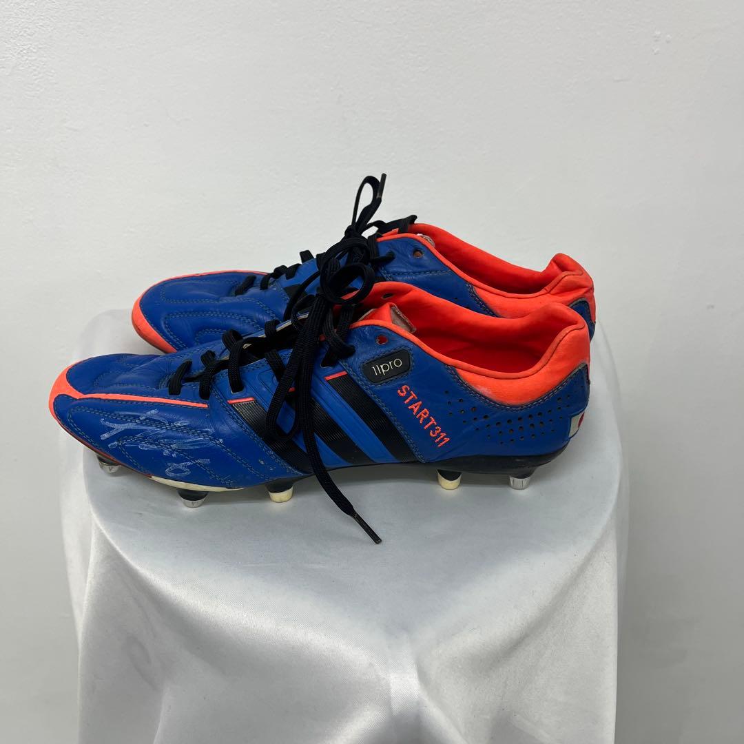【中田浩二 サイン入り】adidas 特注 START11 27cm 支給品仕様