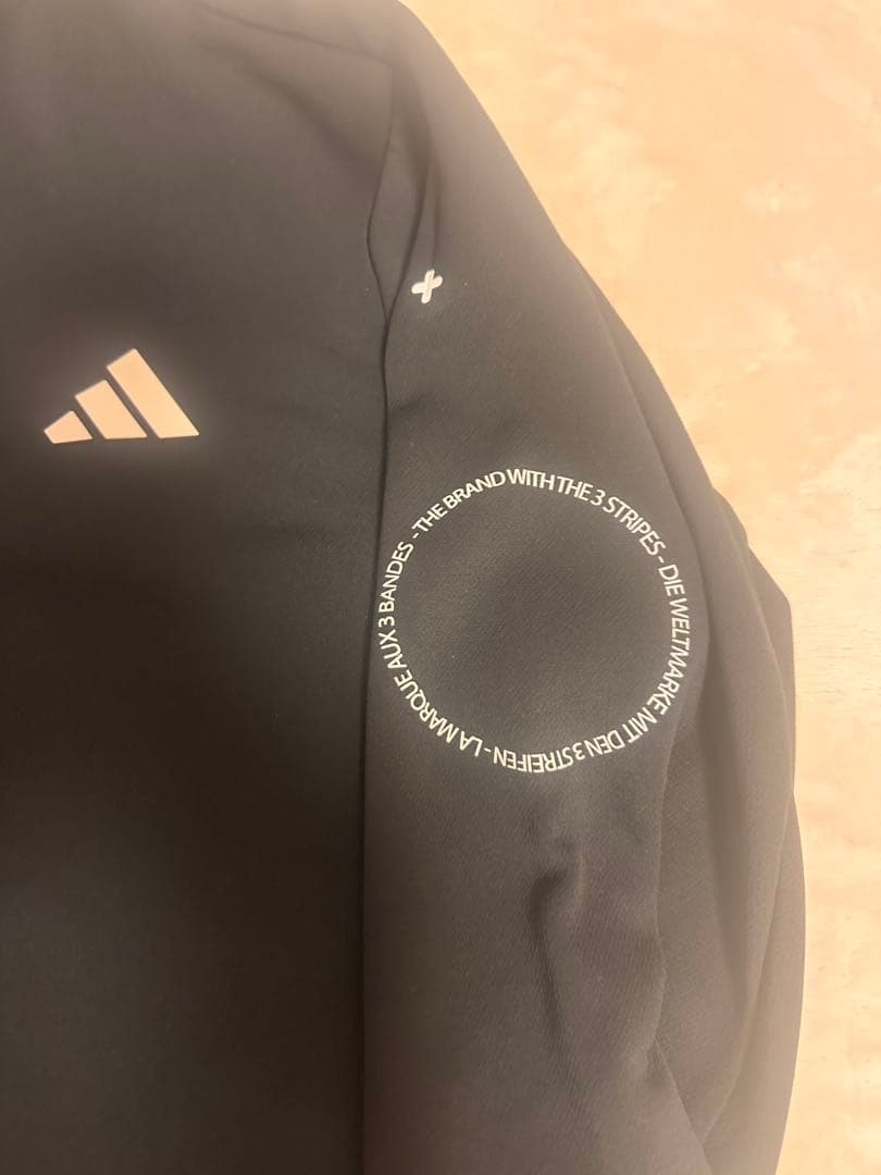 adidas ゴルフ 上下メンズ XL ブラック セットアップ ジョガーパンツ