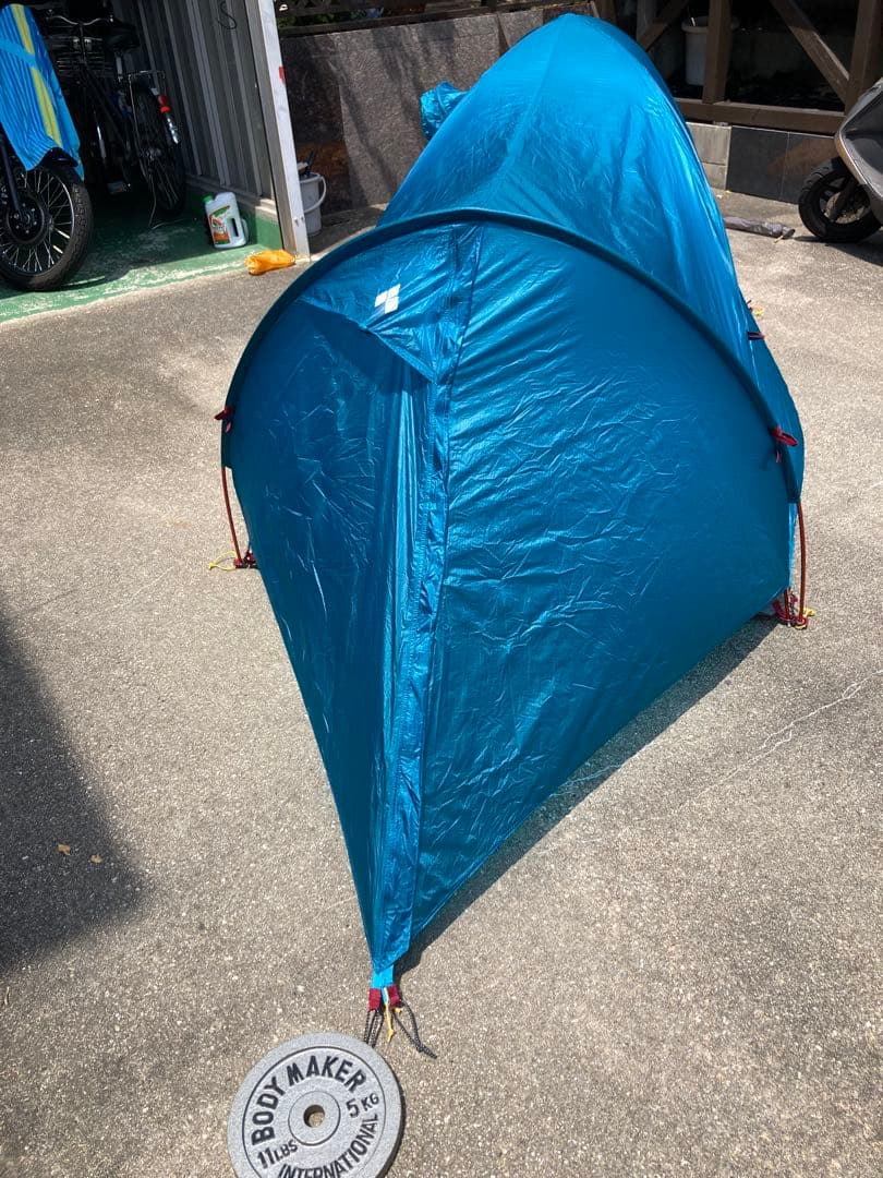 モンベル　ステラリッジテント2 エクステンドレインフライ　ターコイズ