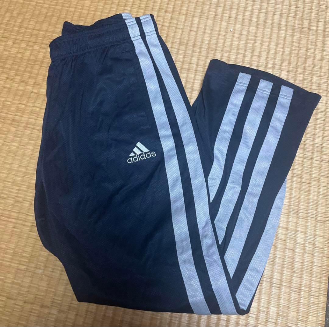 adidas ジャージ上下セット 紺色　ネイビー　Lサイズ