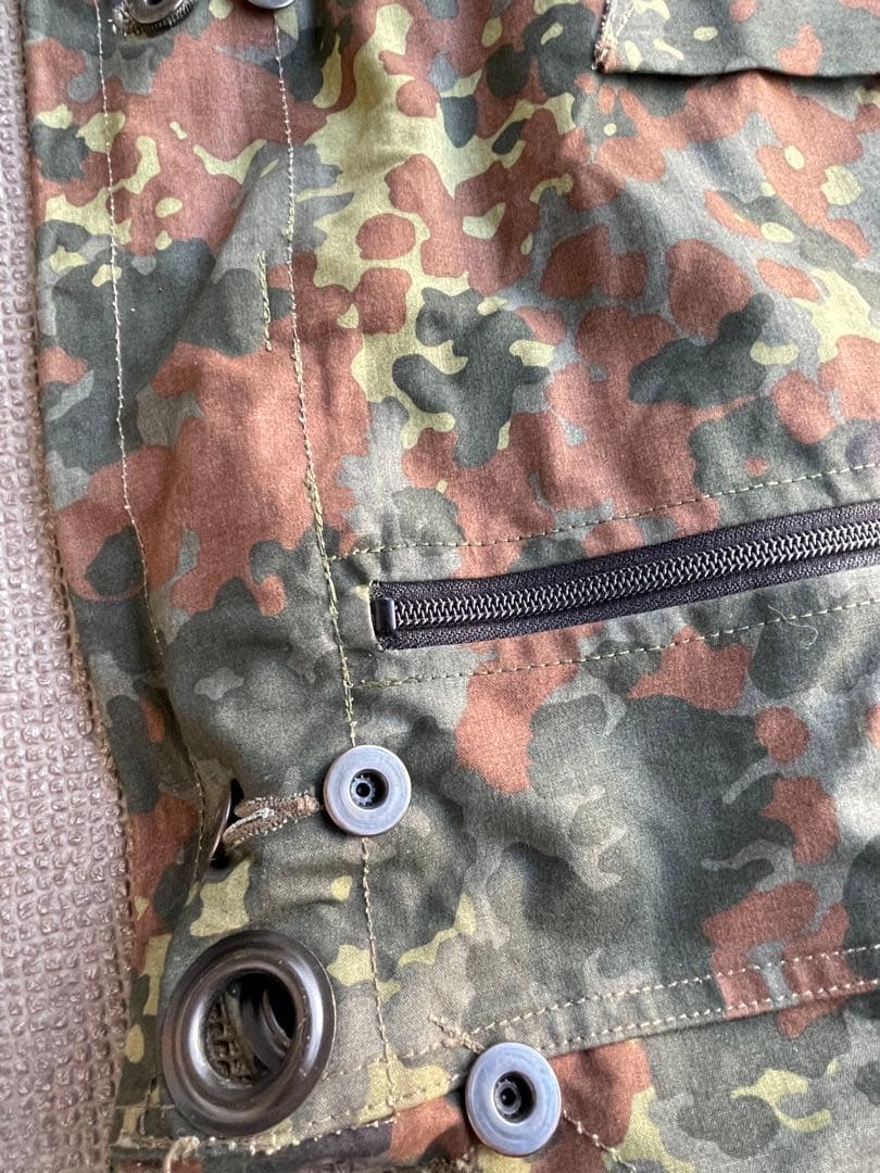 ドイツ軍　パップテント　3ファスナー uesd