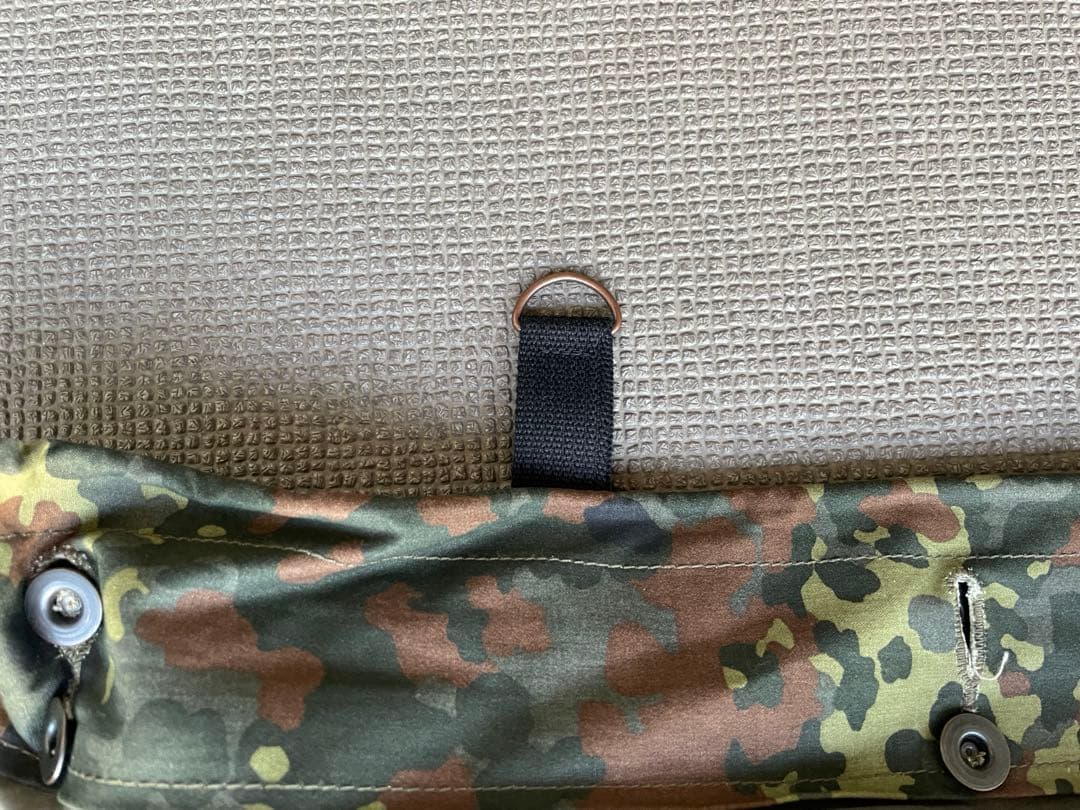 ドイツ軍　パップテント　3ファスナー uesd