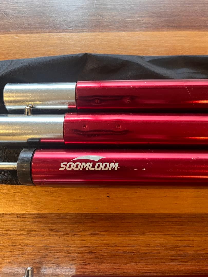 Soomloom　アルミポール　28mm (60cm☓15本)