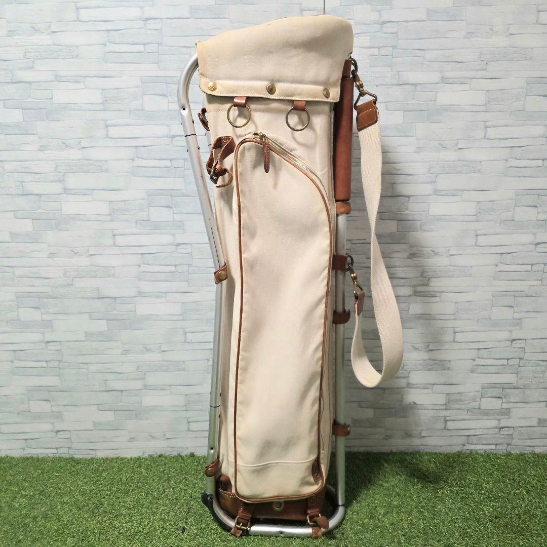 MIZUNO ミズノ フレームウォーカー × 木の庄帆布 キャディバッグ
