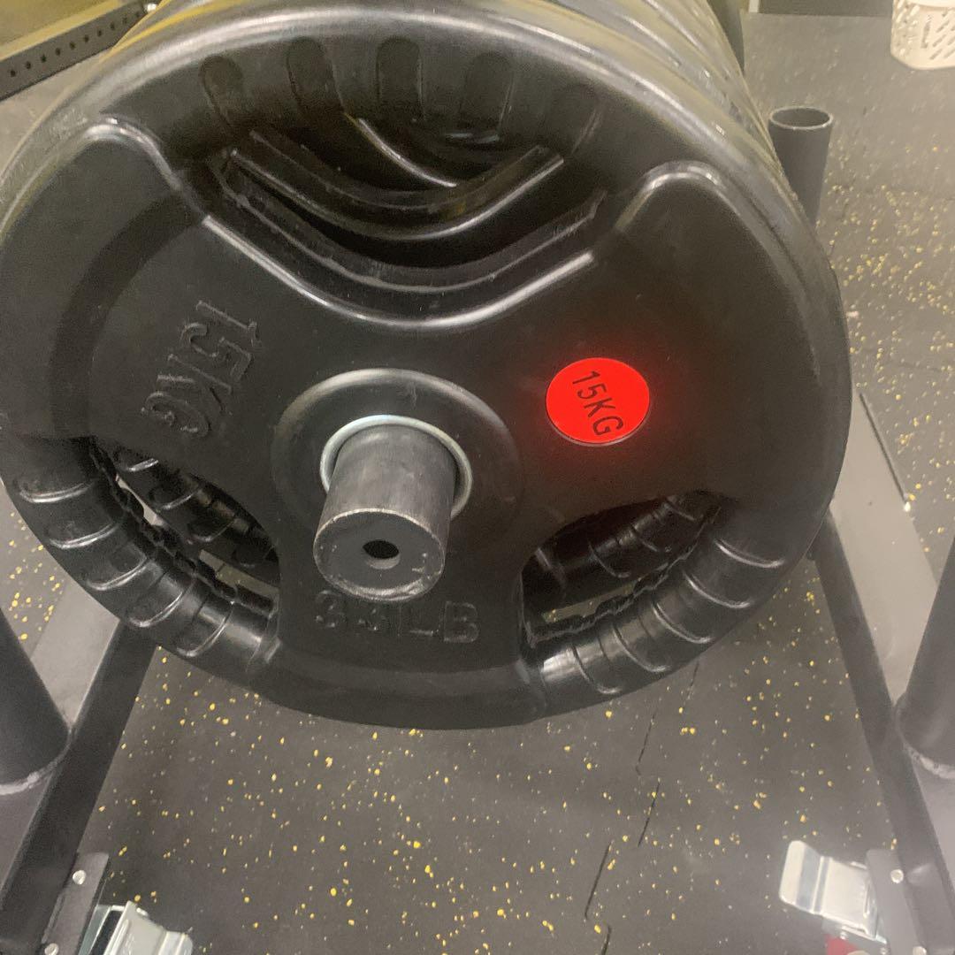 ラバープレート　10kg  4枚