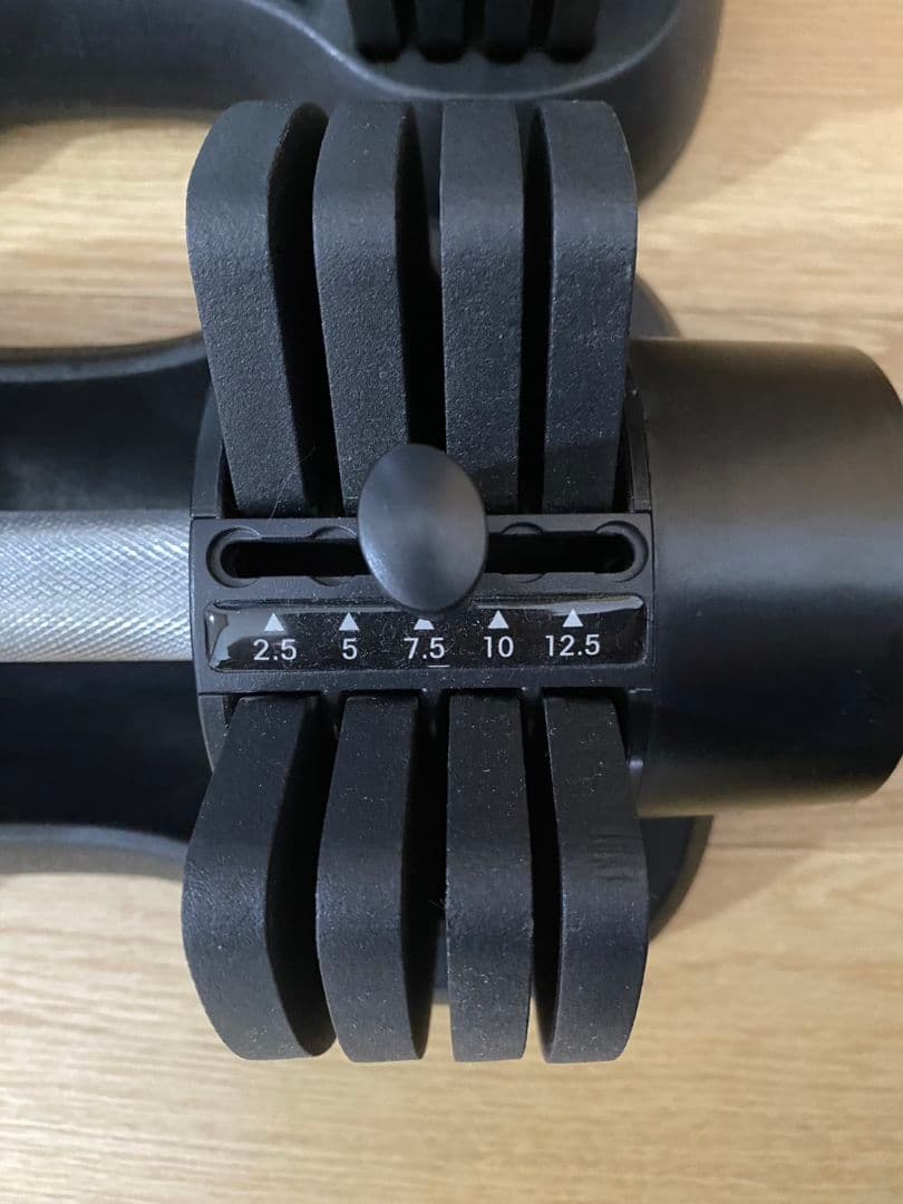 STEADY 可変式ダンベル（2.5〜12.5kg）②