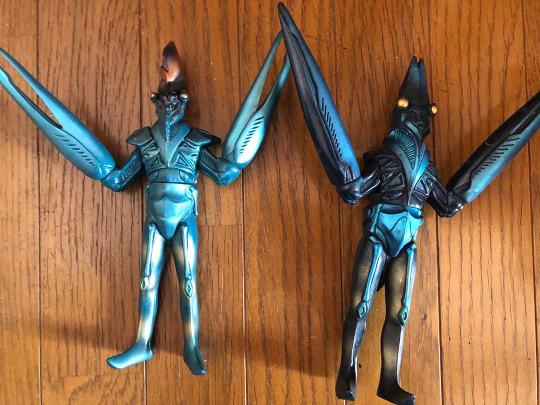 ウルトラマン パワードモンスター ソフビ サイコバルタン パワードドラコ 怪獣