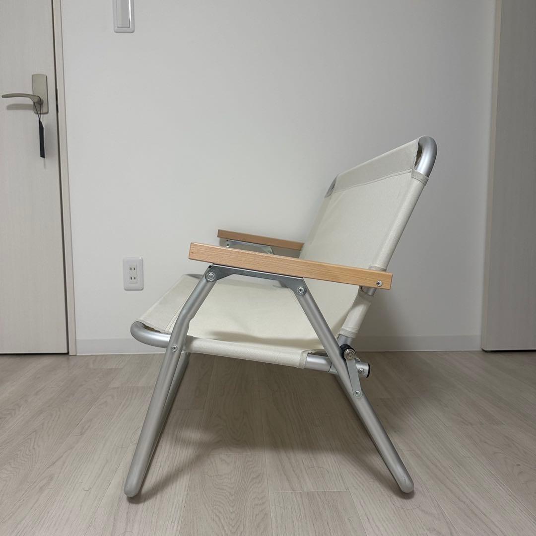無印良品　ベンチ　アルミ　折りたたみ　廃盤　レア