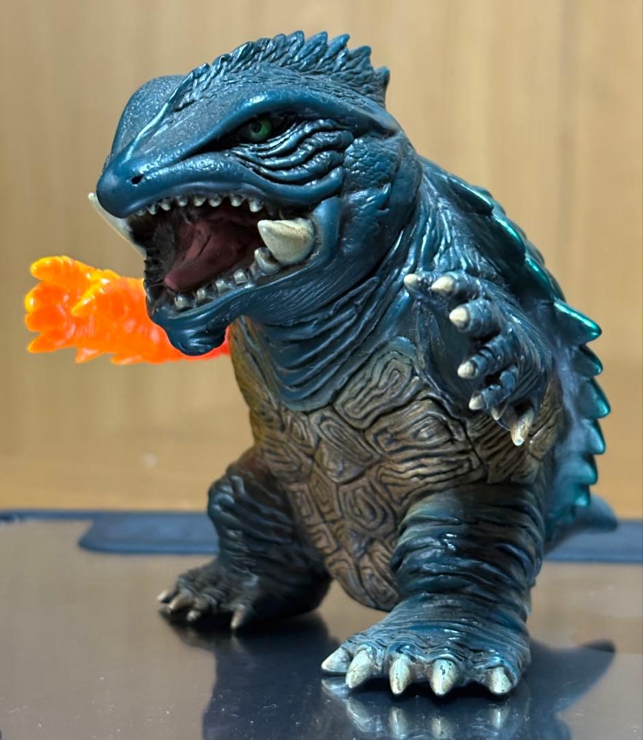 ソフビフィギュア ガメラ CUBE シカルナ工房 ガメラ3 バニシングフィスト