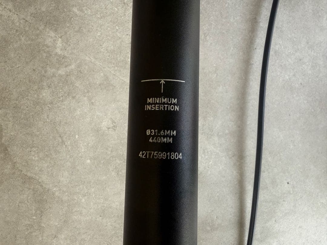 RockShox Reverb ドロッパー Ø31.6mm 175mm送料込み