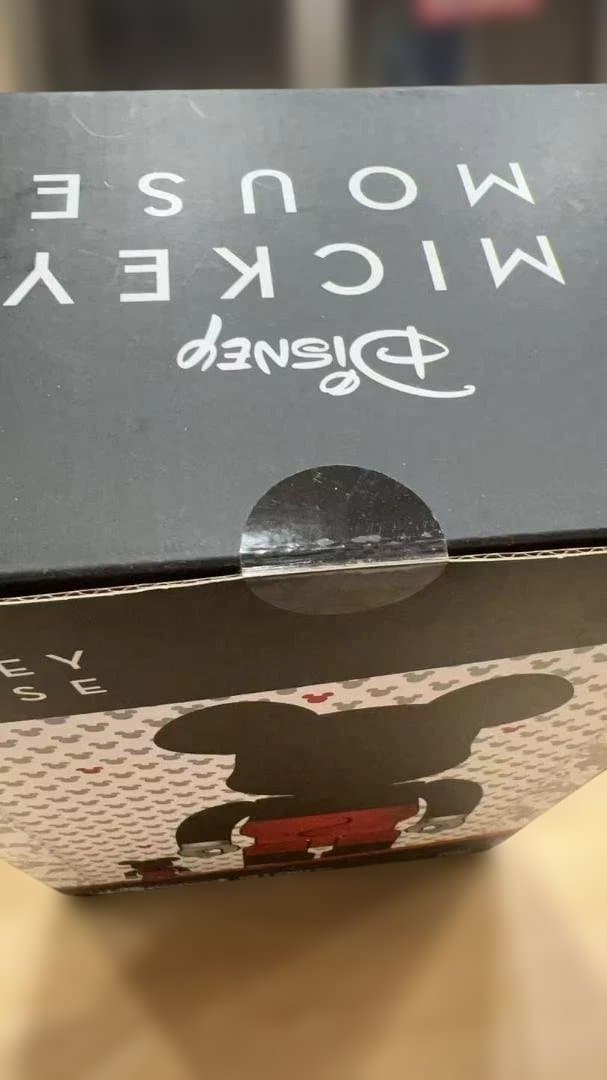 BE@RBRICK ミッキーマウス レッド＆ホワイト