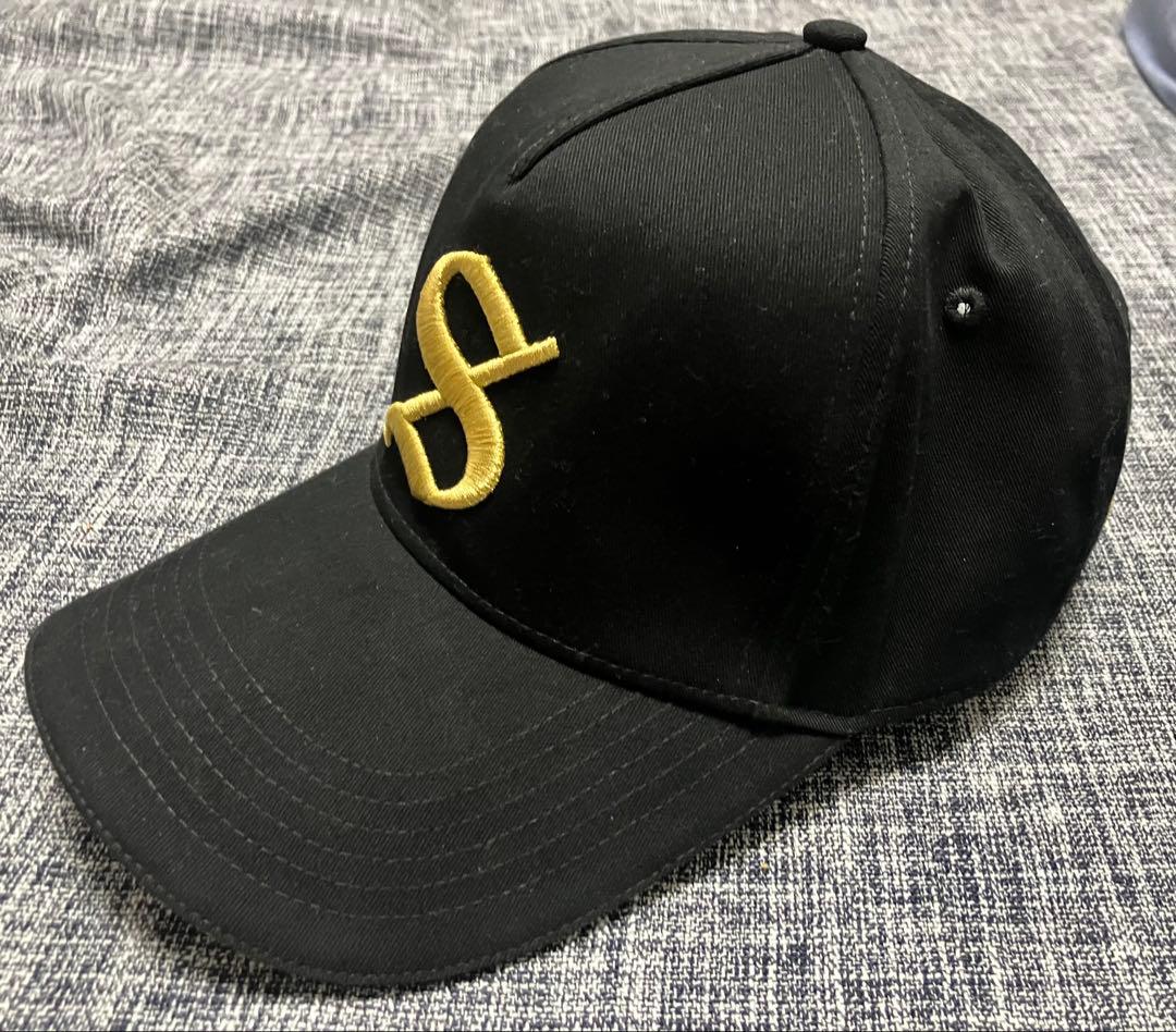 新庄剛志デザイン Bi-Tsu CAP キャップ 黒×金 送料込 SHINJO