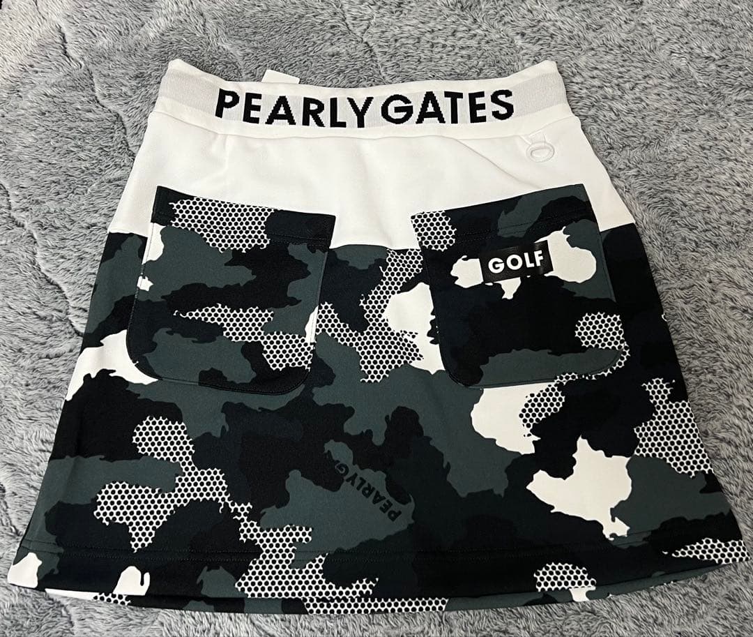 PEARLY GATES 迷彩柄 ゴルフスカート　サイズ0