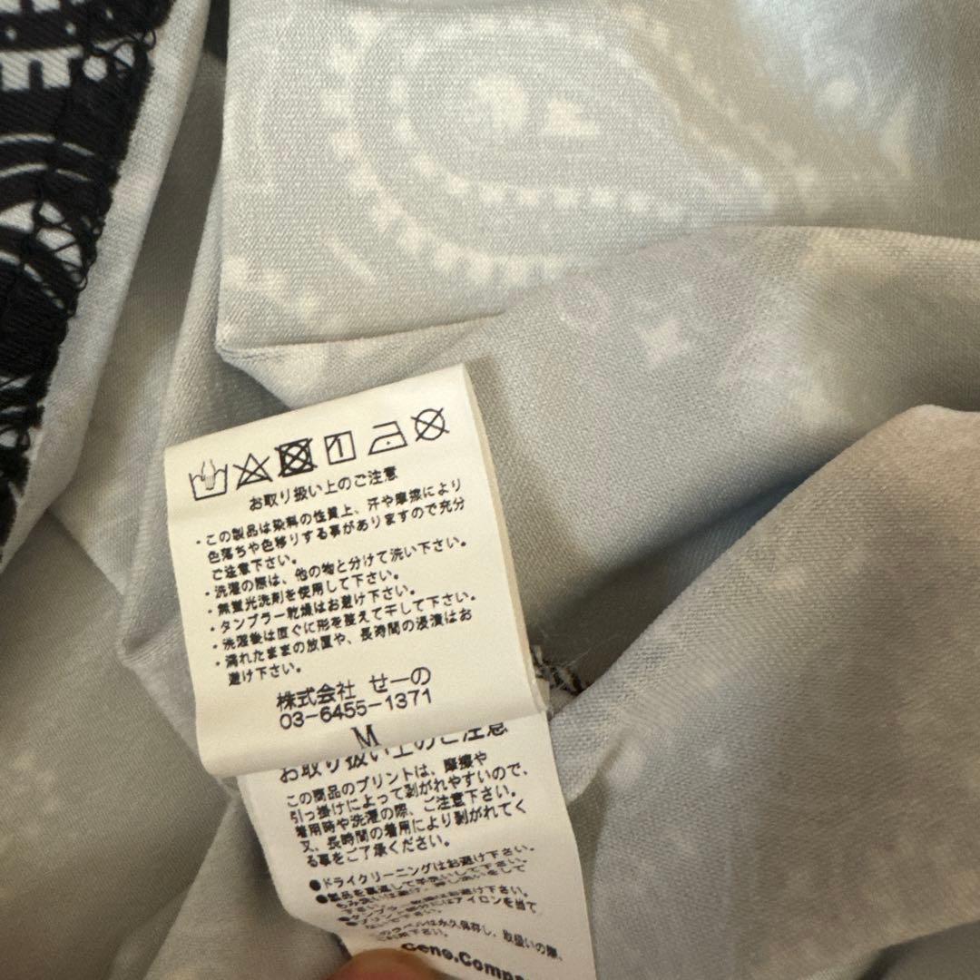 FR2ペイズリー柄メンズM ゴルフウエア