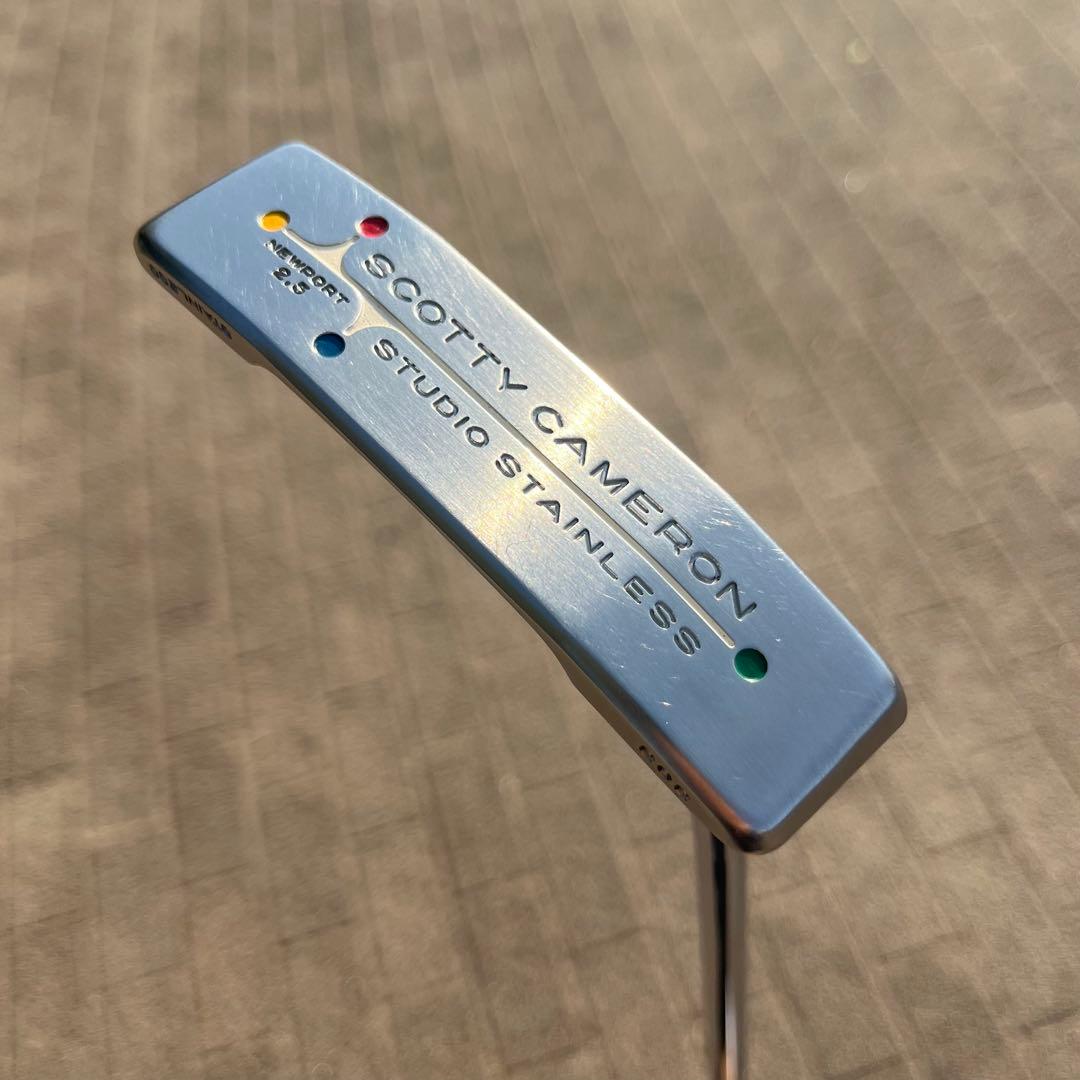 スコッティキャメロン スタジオステンレス ニューポート2.5 極美品 HC付き