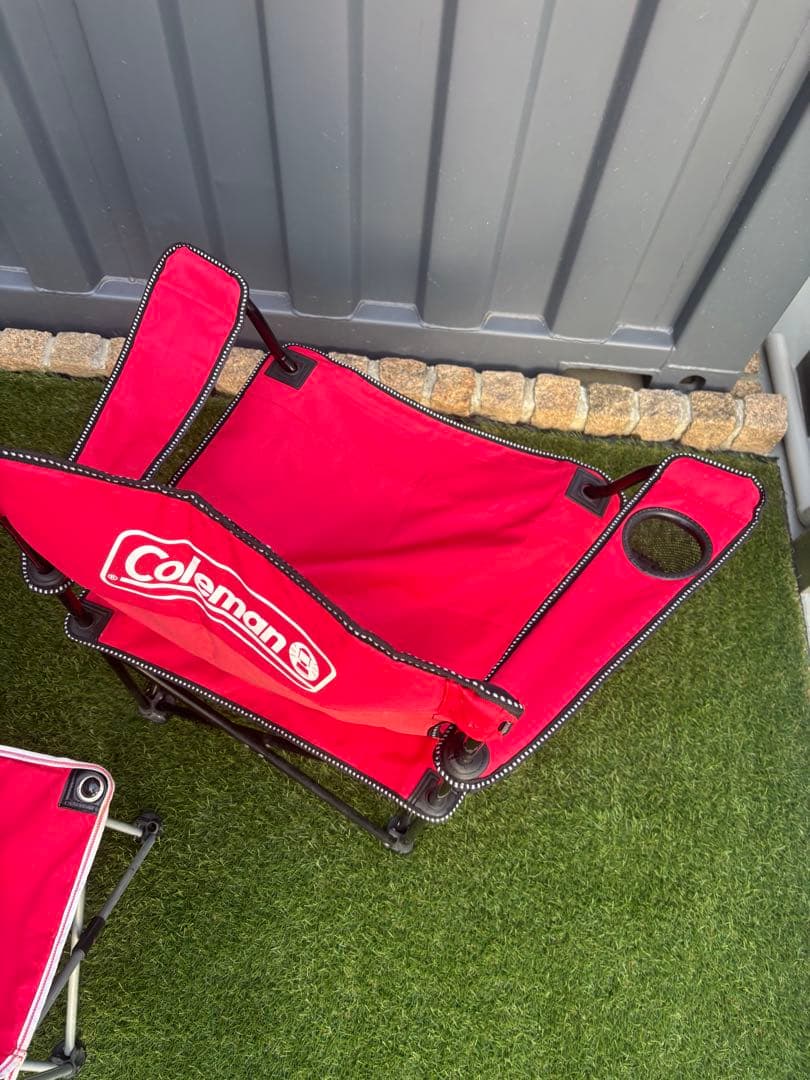 Coleman 折りたたみチェア　3個セット　難あり