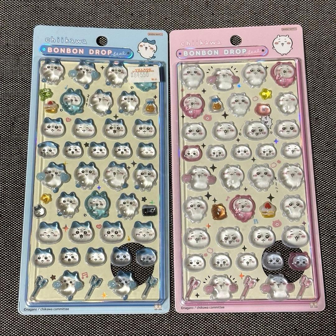 【国内正規品】 ちいかわ ボンボンドロップシール 第一弾 第二弾 6点セット