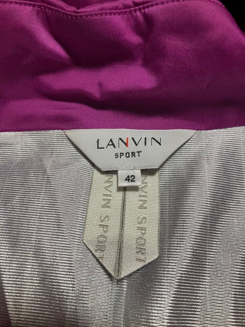 LANVINSPORTランバンスポール レディースゴルフ2WAY 蓄熱 ダウン