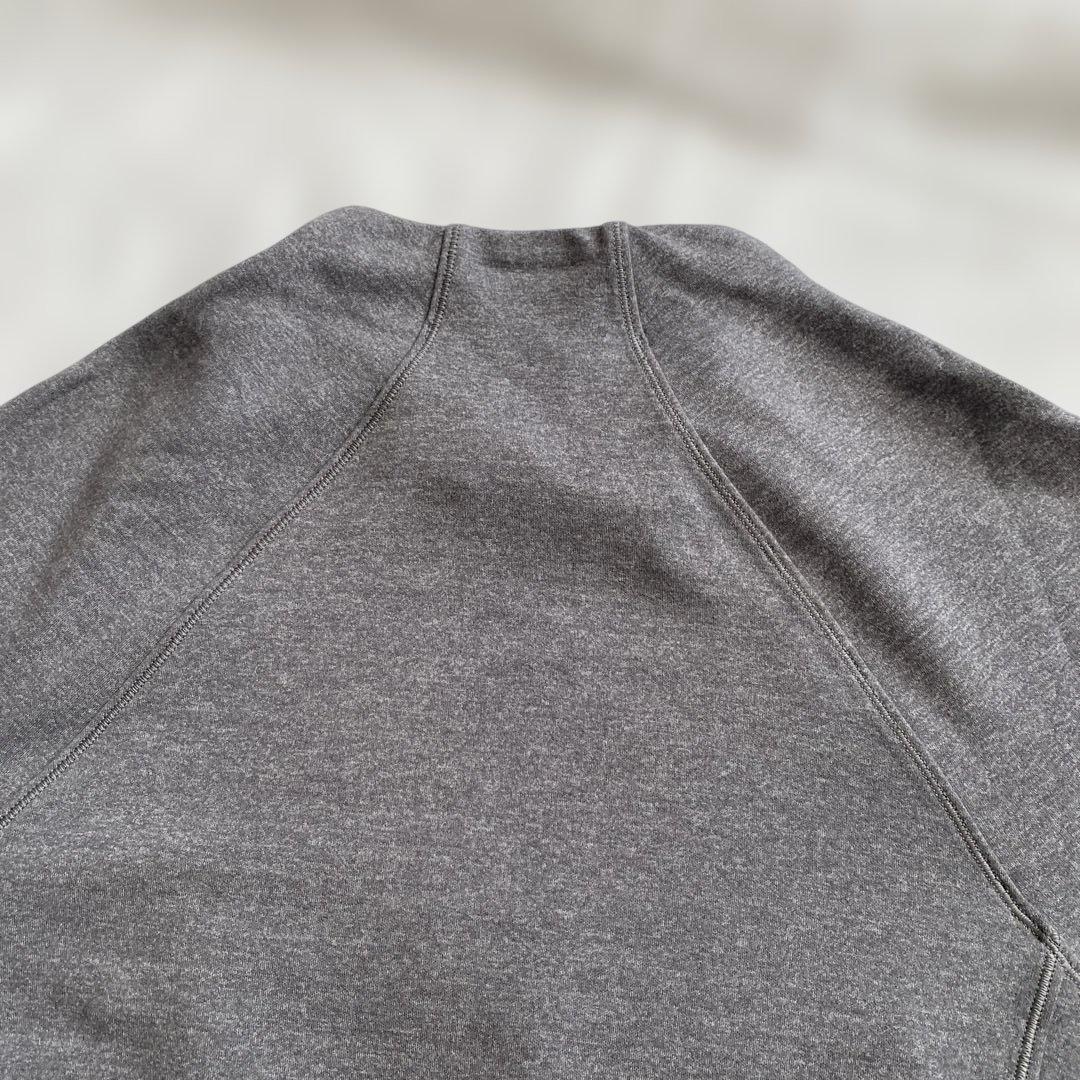 ルルレモン　lululemon グレー ハイネックジャケット サイドポケット付き