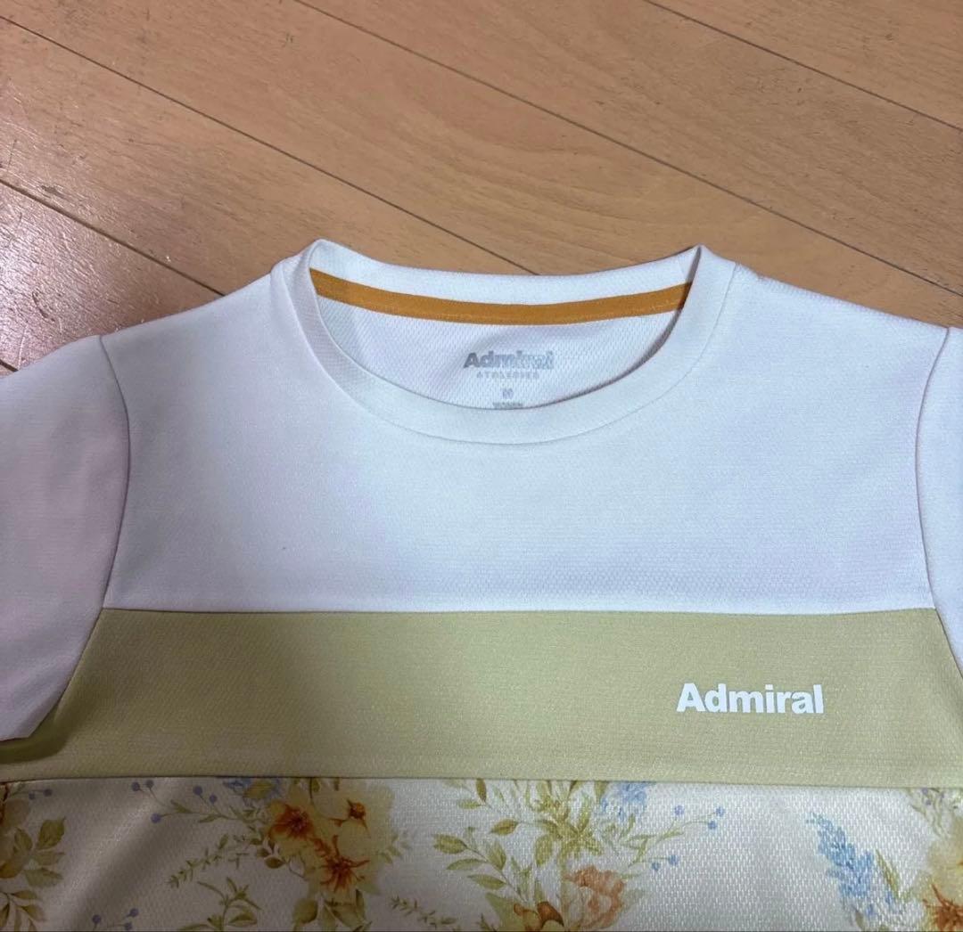 Admiral アドミラル テニスウェア フラワー柄 Mサイズ　セットアップ