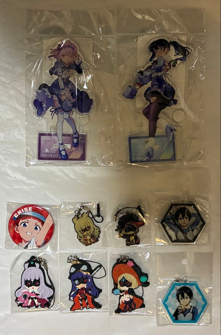 シュタインズ・ゲート 缶バッジ 手ぬぐい その他アニメグッズ まとめ売り