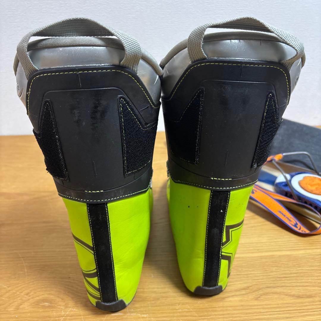 メンズ　ショートスキー　ファンスキーセット　Salomon 26cm ブーツ付