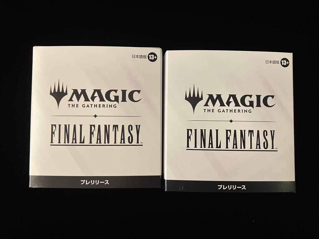 【MTG 】FINAL FANTASYプレリリース・パック 2個【新品未開封】①
