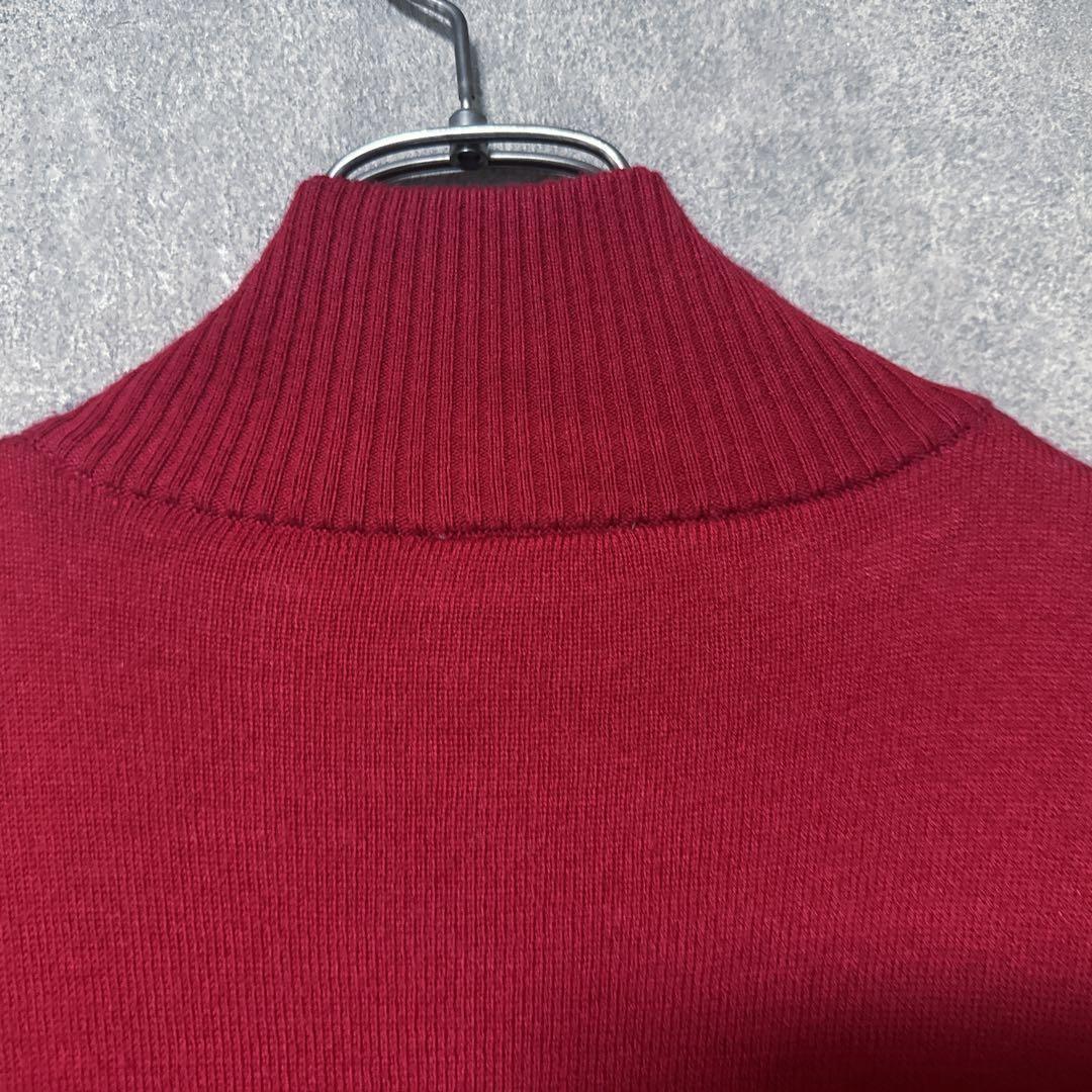 adidas golf アディダスゴルフ ジップ ニット ジャケット L レッド