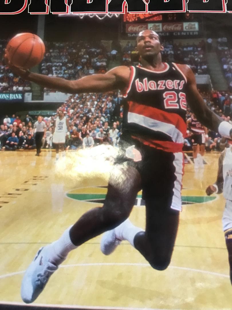 1992 Clyde drexler ヴィンテージポスター 22x34in