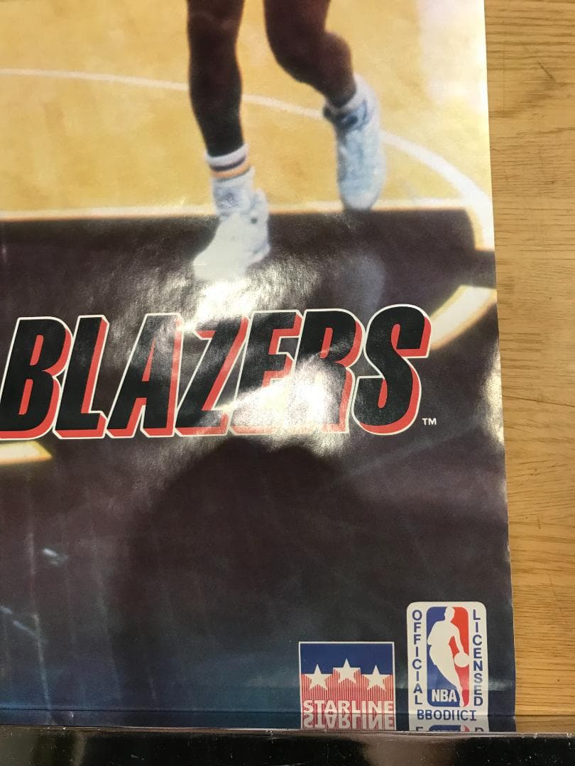 1992 Clyde drexler ヴィンテージポスター 22x34in