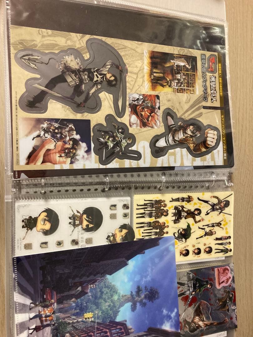進撃の巨人　劇場版　アクスタ　入場特典　完結記念　フライヤー　1番くじ