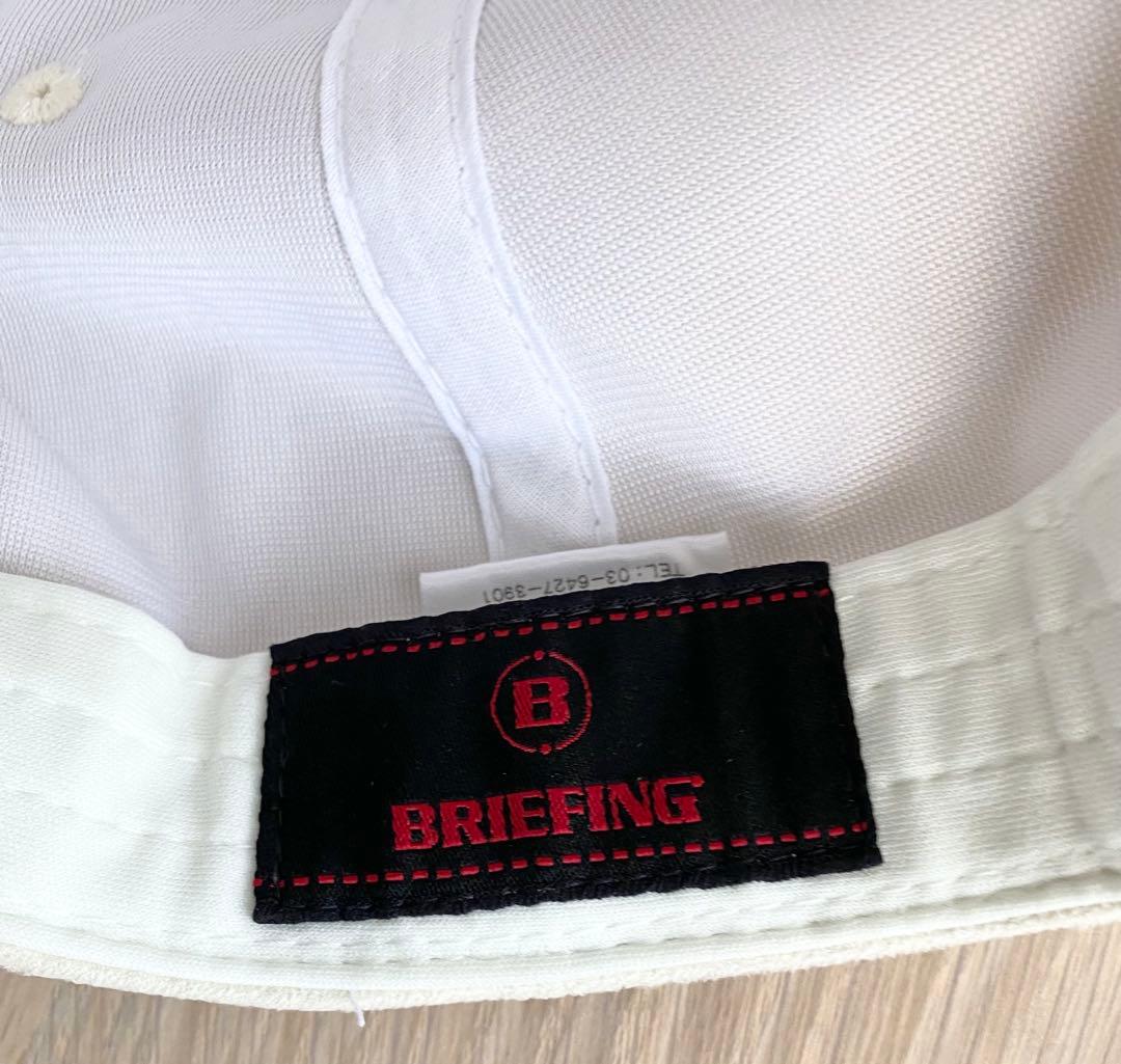 BRIEFING ブリーフィング スエード キャップ アイボリー フリーサイズ