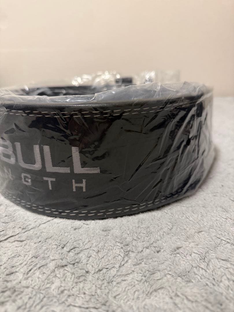 【IRON BULL STRENGTH】　リフティングベルトL　【新品／未使用】