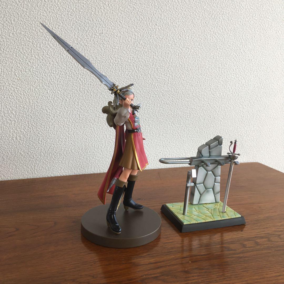 中古フィギュアセット　アンルシア&はぐれメタルの剣(Ⅷバージョン) ドラクエX