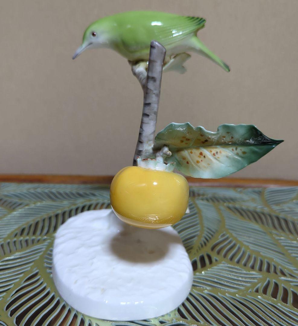ノリタケボーンチャイナ 鳥 メジロ