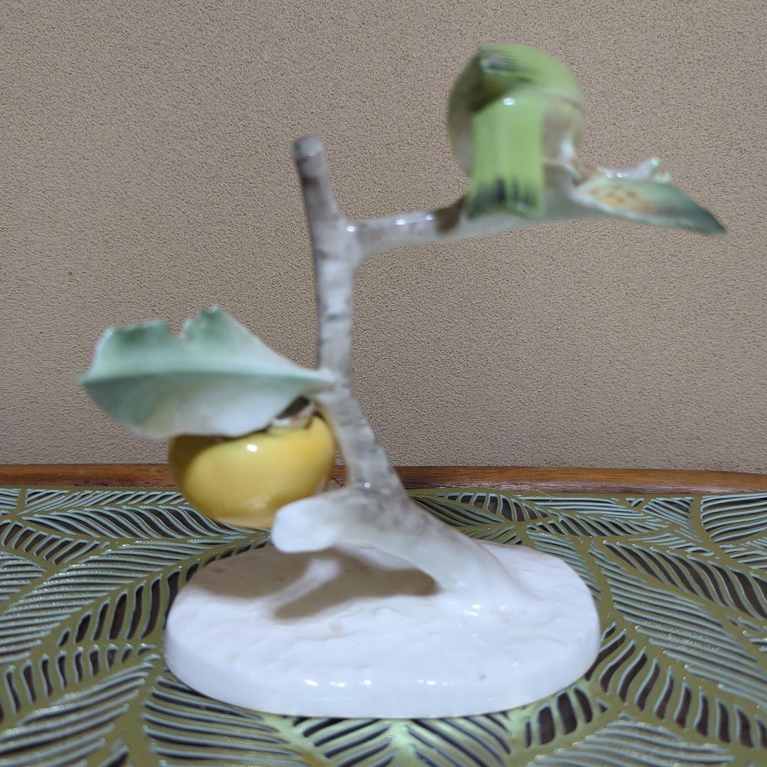ノリタケボーンチャイナ 鳥 メジロ