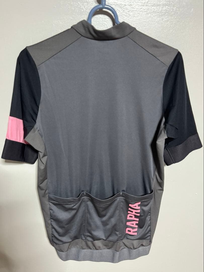 Rapha サイクリングジャージ Medium グレー/黒/ピンク