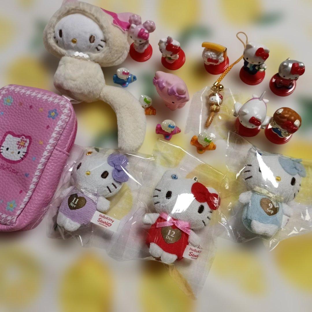 チャーミーキティフィギュア　着ぐるみチャーミーキティマスコット　キティまとめ売り